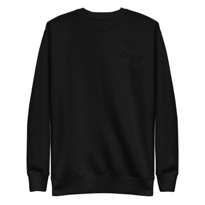 Frickin' Bats Embroidered Sweatshirt Goth Cloth Co.