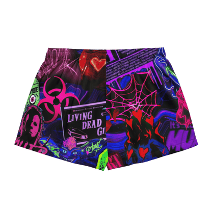 Freaky Frights Silky Pajama Shorts Goth Cloth Co.
