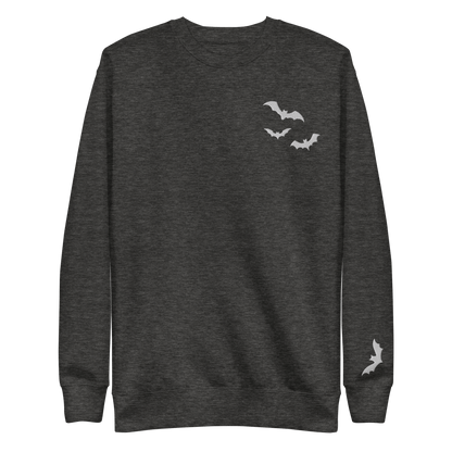 Frickin' Bats Embroidered Sweatshirt Goth Cloth Co.
