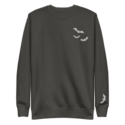 Frickin' Bats Embroidered Sweatshirt Goth Cloth Co.