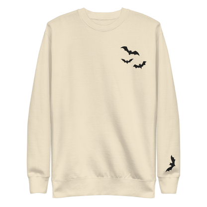 Frickin' Bats Embroidered Sweatshirt Goth Cloth Co.