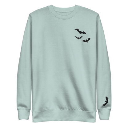 Frickin' Bats Embroidered Sweatshirt Goth Cloth Co.