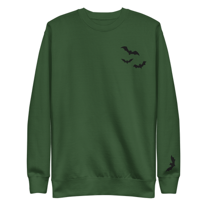 Frickin' Bats Embroidered Sweatshirt Goth Cloth Co.