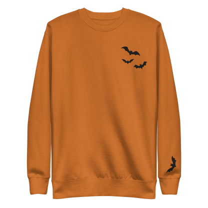 Frickin' Bats Embroidered Sweatshirt Goth Cloth Co.