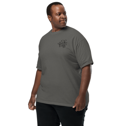 Fuck Off Embroidered Comfy Tee Goth Cloth Co.