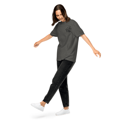 Fuck Off Embroidered Comfy Tee Goth Cloth Co.
