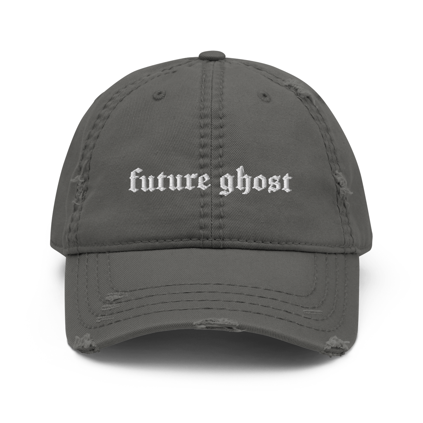 Future Ghost Gothic Distressed Dad Cap Goth Cloth Co.