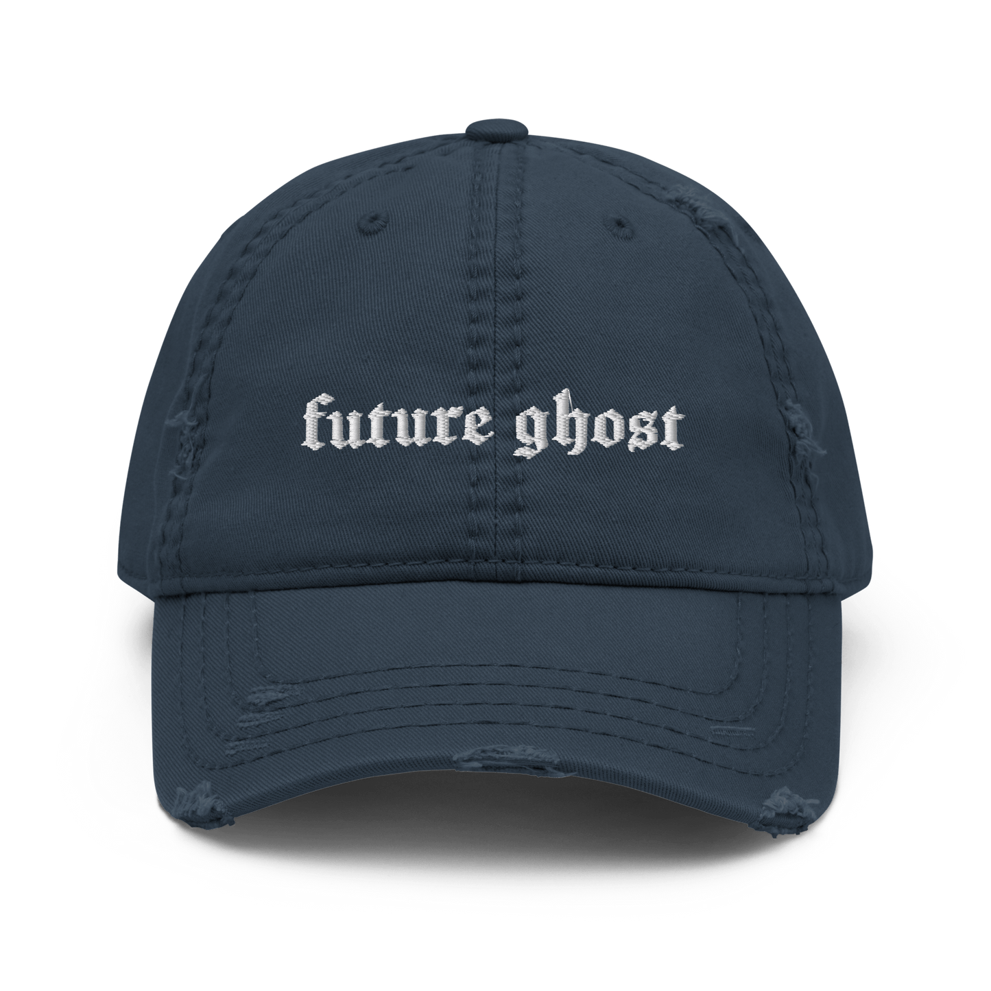 Future Ghost Gothic Distressed Dad Cap Goth Cloth Co.