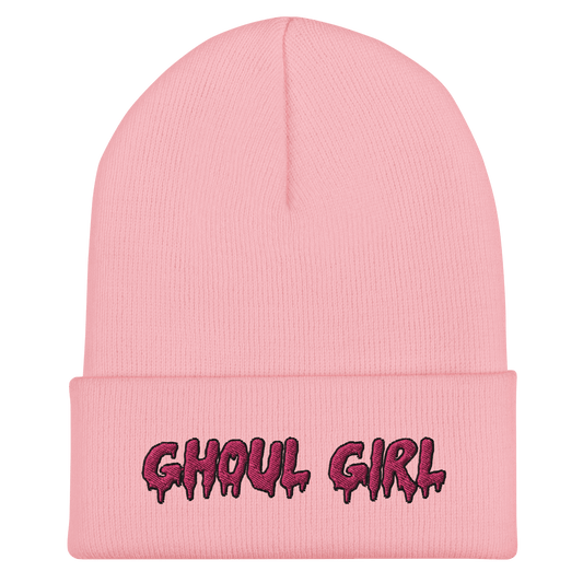 Ghoul Girl Cuffed Beanie Goth Cloth Co.