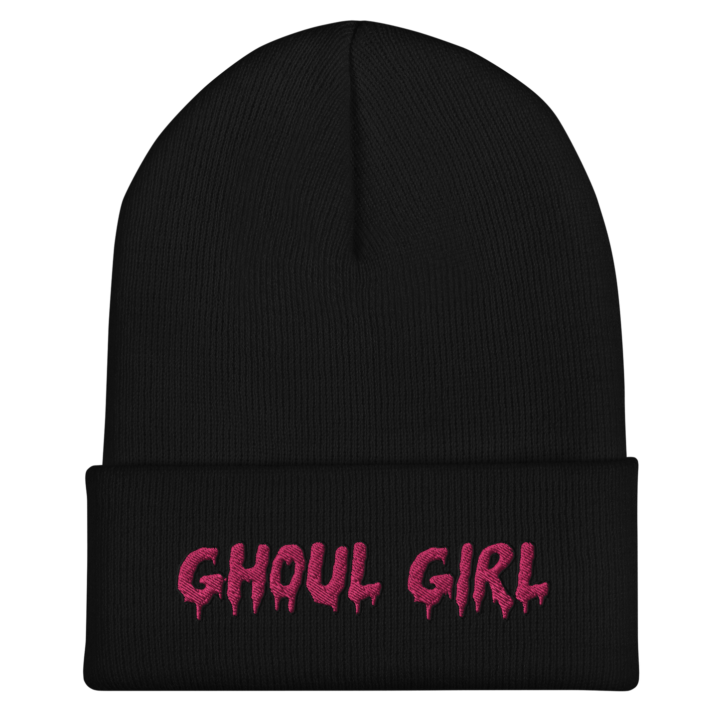 Ghoul Girl Cuffed Beanie Goth Cloth Co.