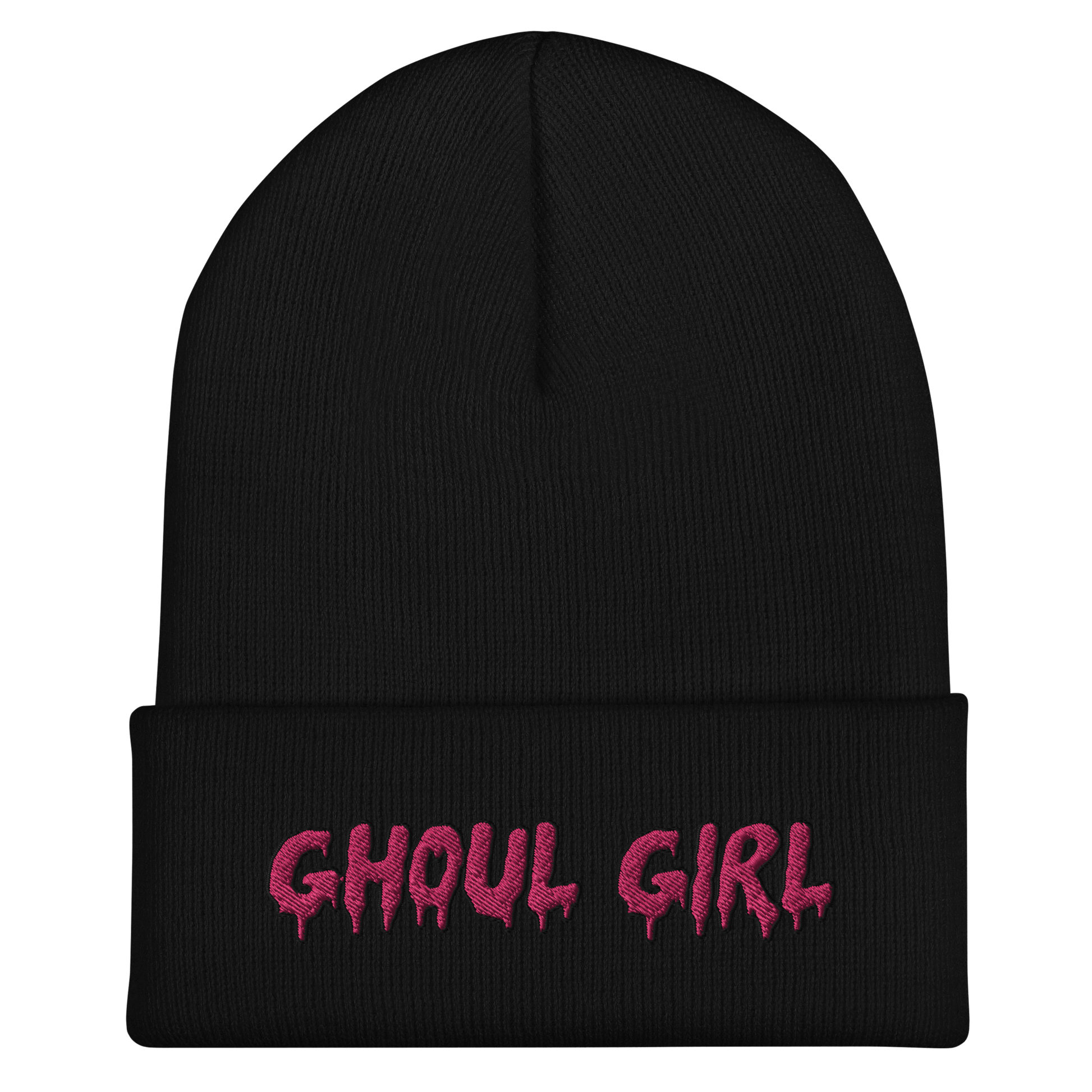 Ghoul Girl Cuffed Beanie Goth Cloth Co.