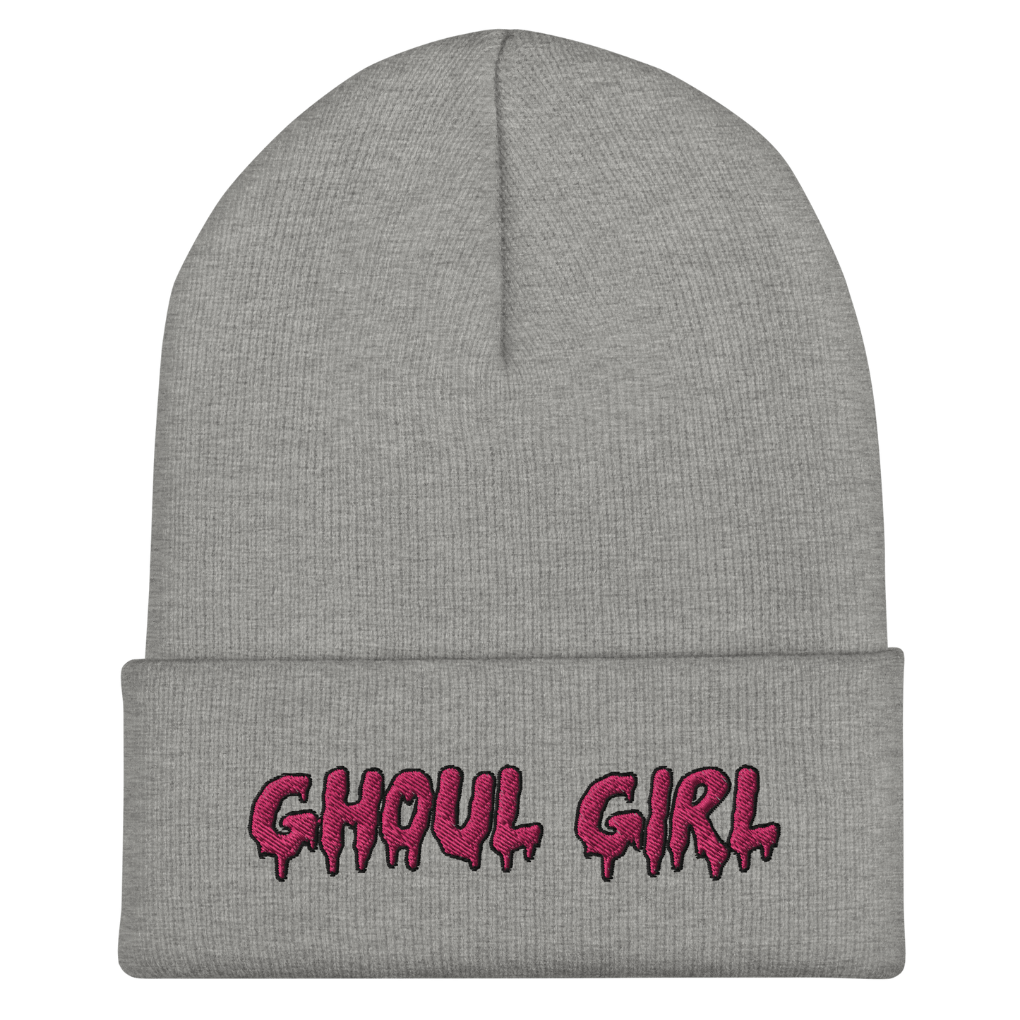 Ghoul Girl Cuffed Beanie Goth Cloth Co.