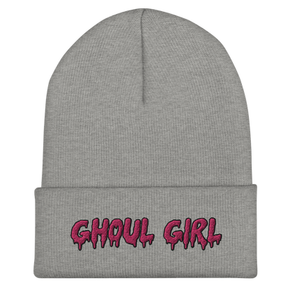 Ghoul Girl Cuffed Beanie Goth Cloth Co.