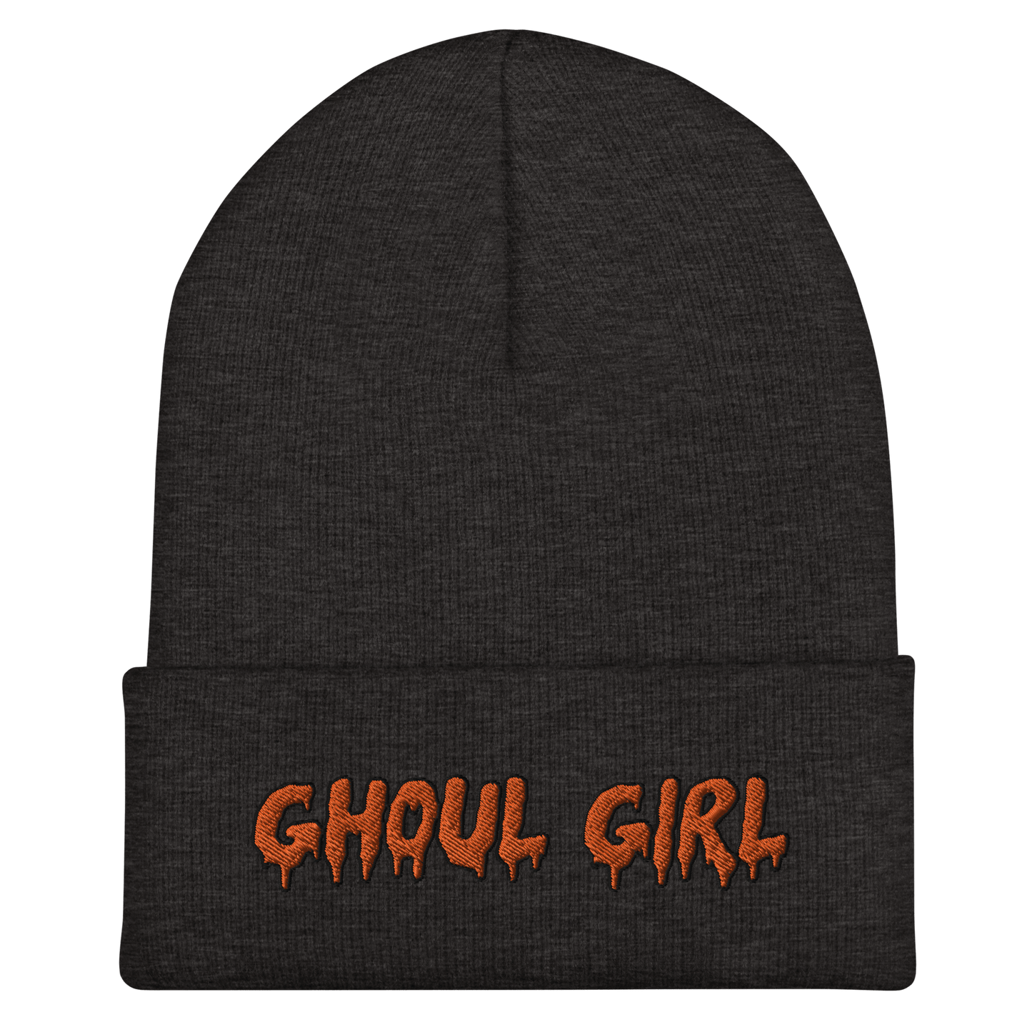 Ghoul Girl Cuffed Beanie Goth Cloth Co.