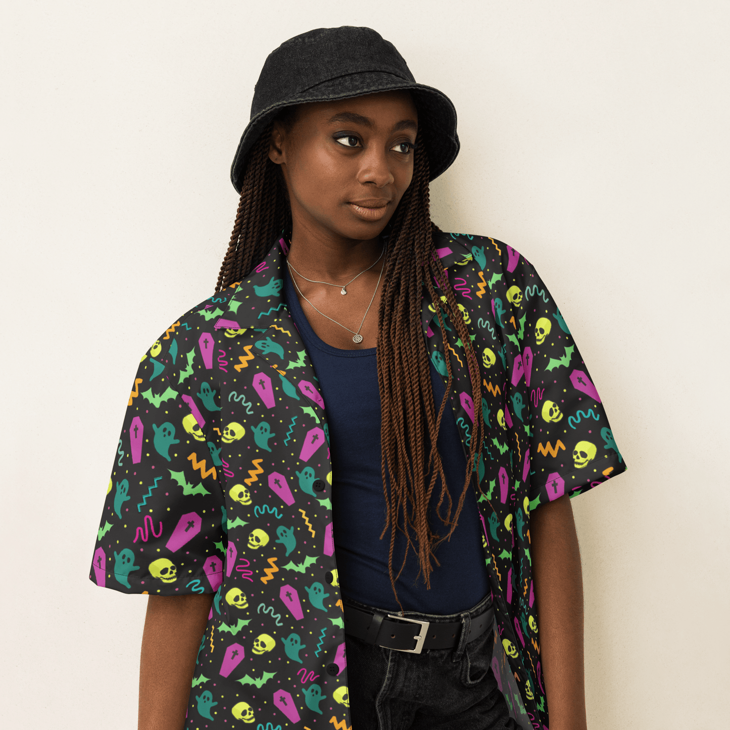 Ghoul Groove Button-Up Shirt Goth Cloth Co.