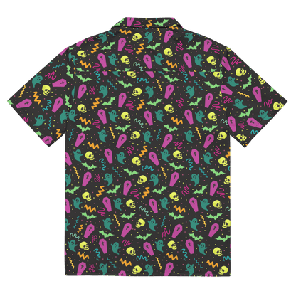 Ghoul Groove Button-Up Shirt Goth Cloth Co.