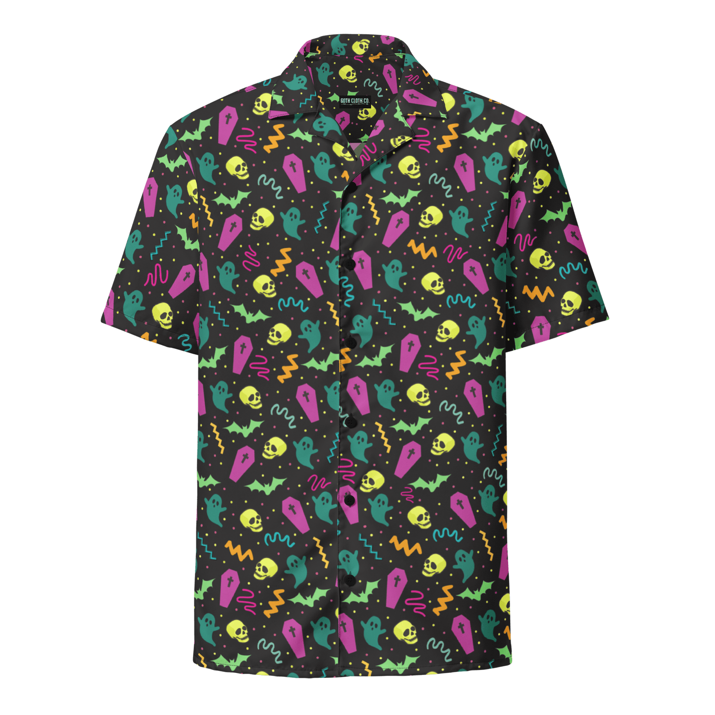 Ghoul Groove Button-Up Shirt Goth Cloth Co.