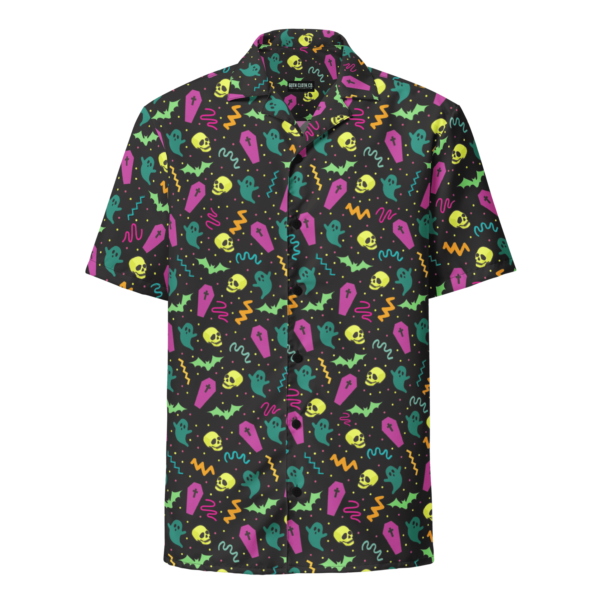 Ghoul Groove Button-Up Shirt Goth Cloth Co.