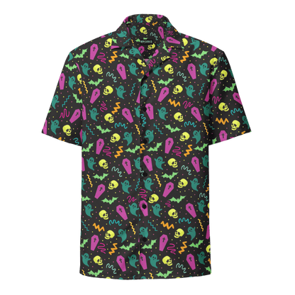 Ghoul Groove Button-Up Shirt Goth Cloth Co.