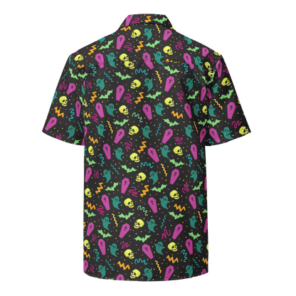 Ghoul Groove Button-Up Shirt Goth Cloth Co.