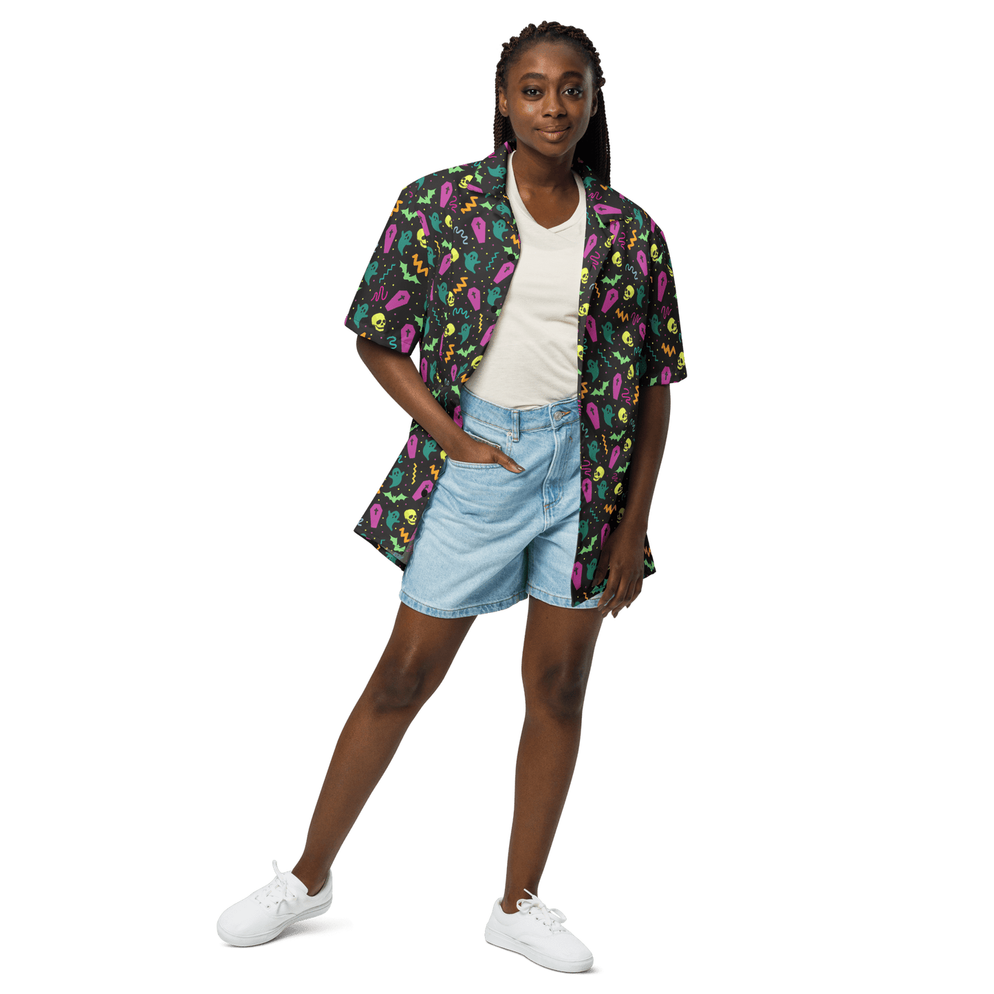 Ghoul Groove Button-Up Shirt Goth Cloth Co.