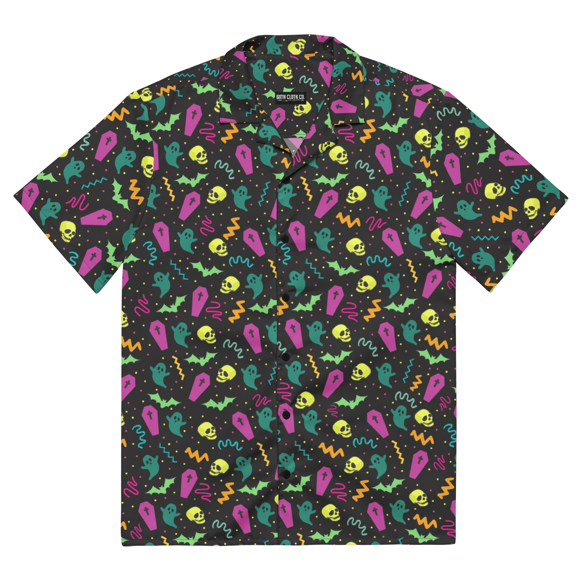 Ghoul Groove Button-Up Shirt Goth Cloth Co.
