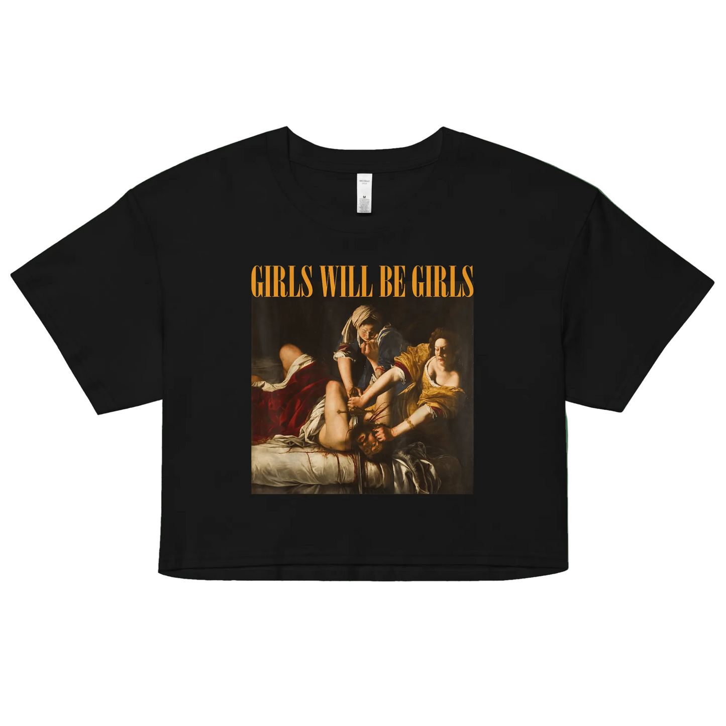 Girls Will Be Girls Judith Crop Top Goth Cloth Co.