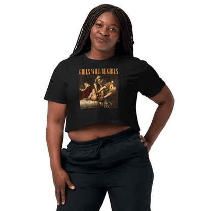 Girls Will Be Girls Judith Crop Top Goth Cloth Co.