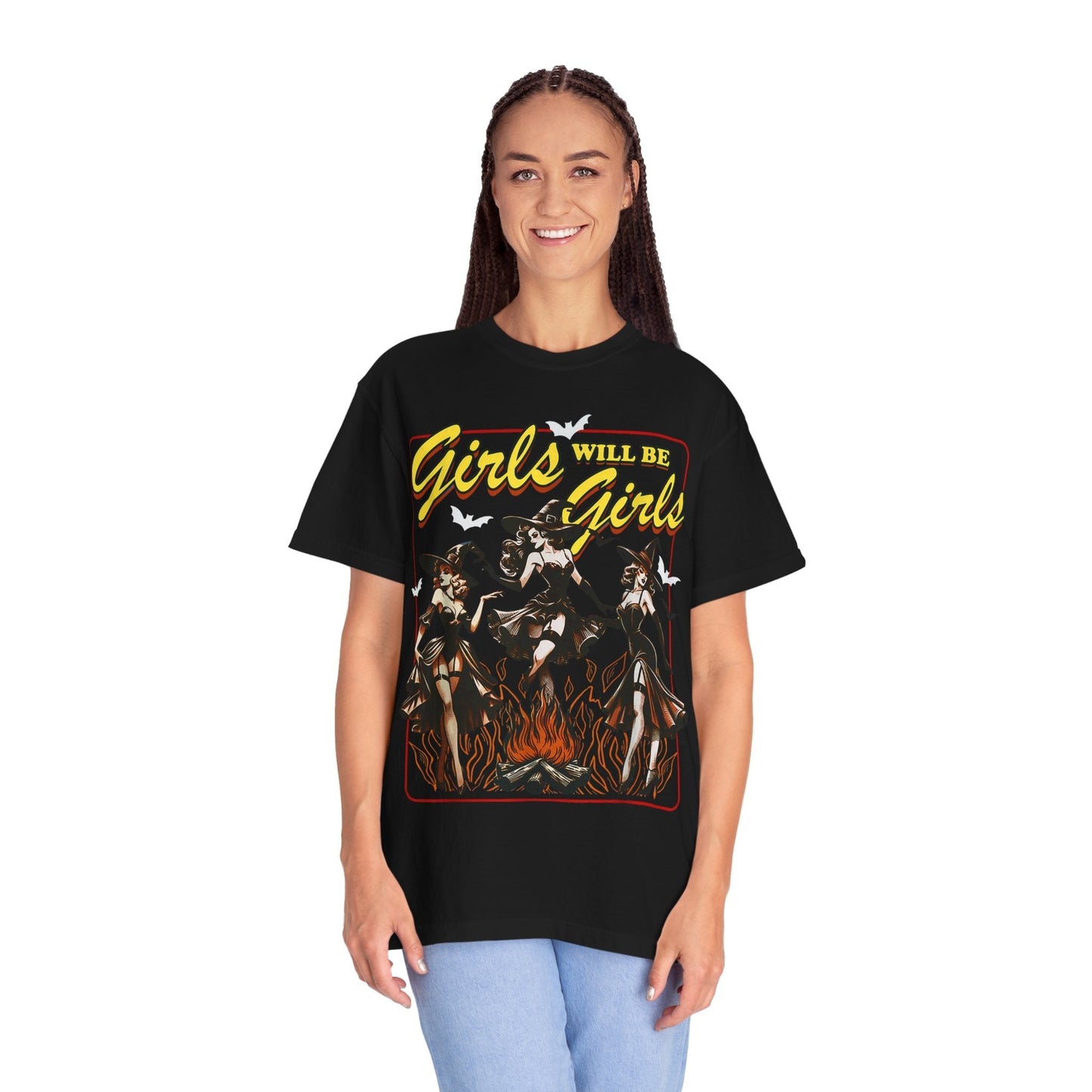 Girls Will Be Witches Comfy Tee Goth Cloth Co.