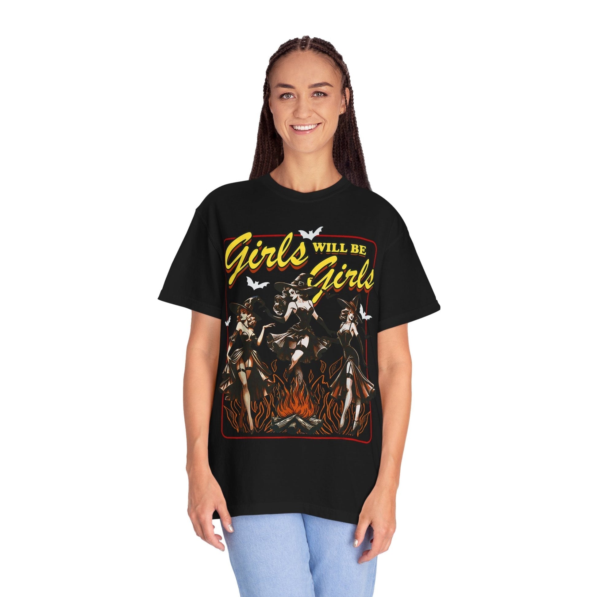 Girls Will Be Witches Comfy Tee Goth Cloth Co.