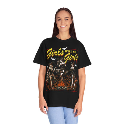 Girls Will Be Witches Comfy Tee Goth Cloth Co.