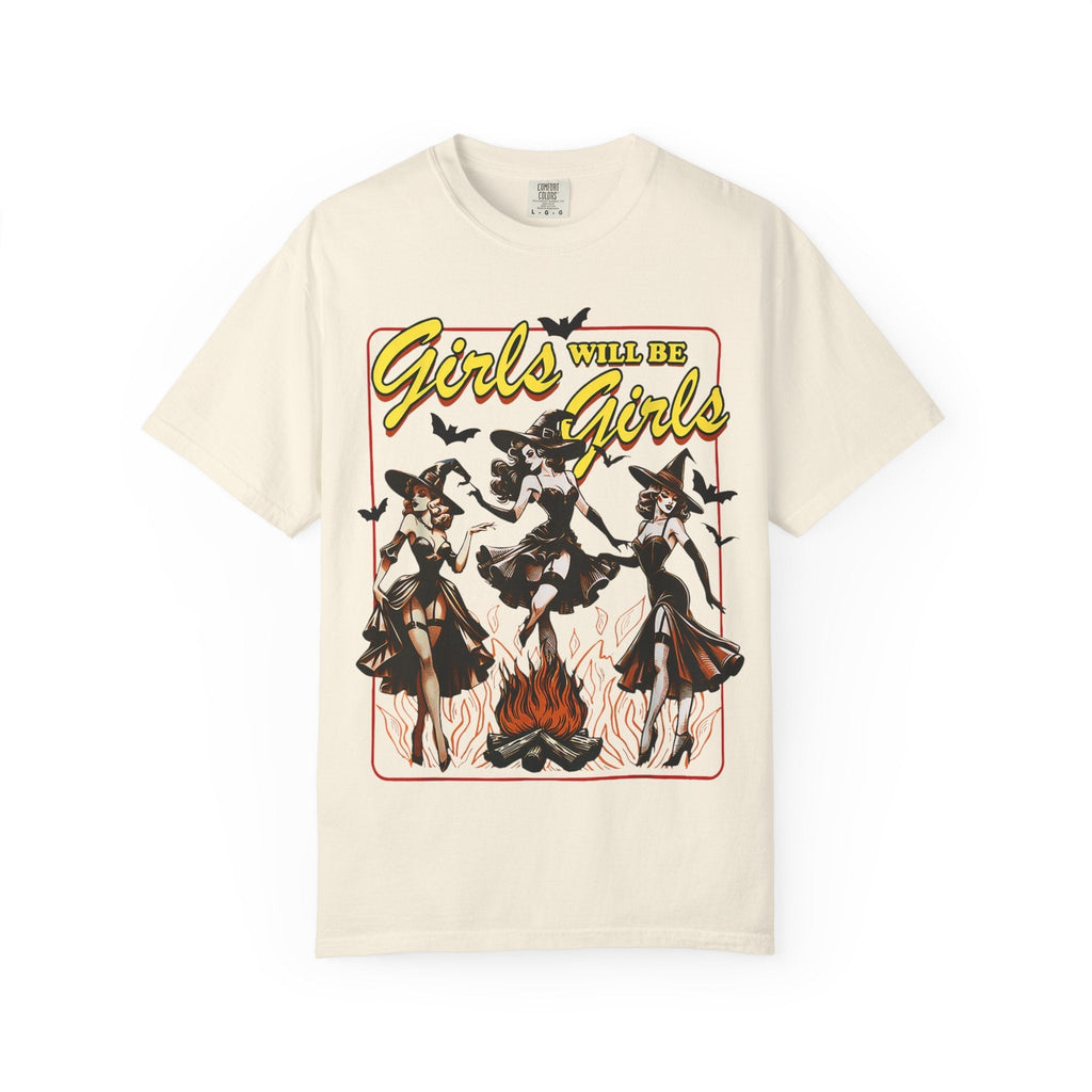 Girls Will Be Witches Comfy Tee Goth Cloth Co.