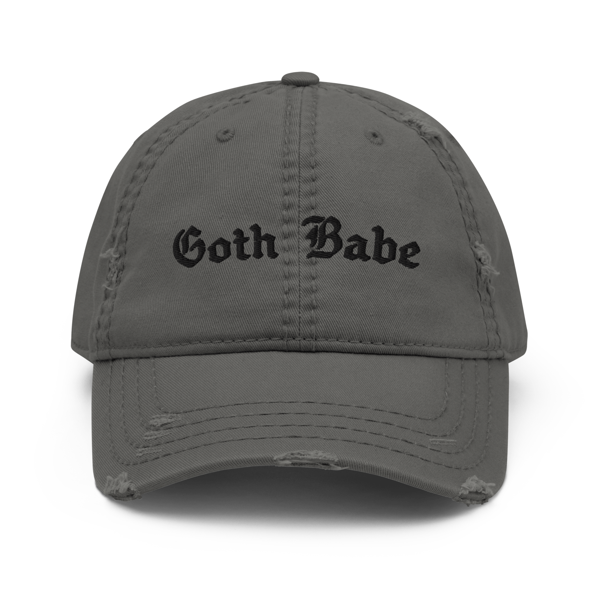 Goth Babe Distressed Dad Hat Goth Cloth Co.