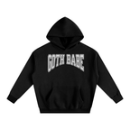 Goth Babe Oversized Fleeced Hoodie Goth Cloth Co.