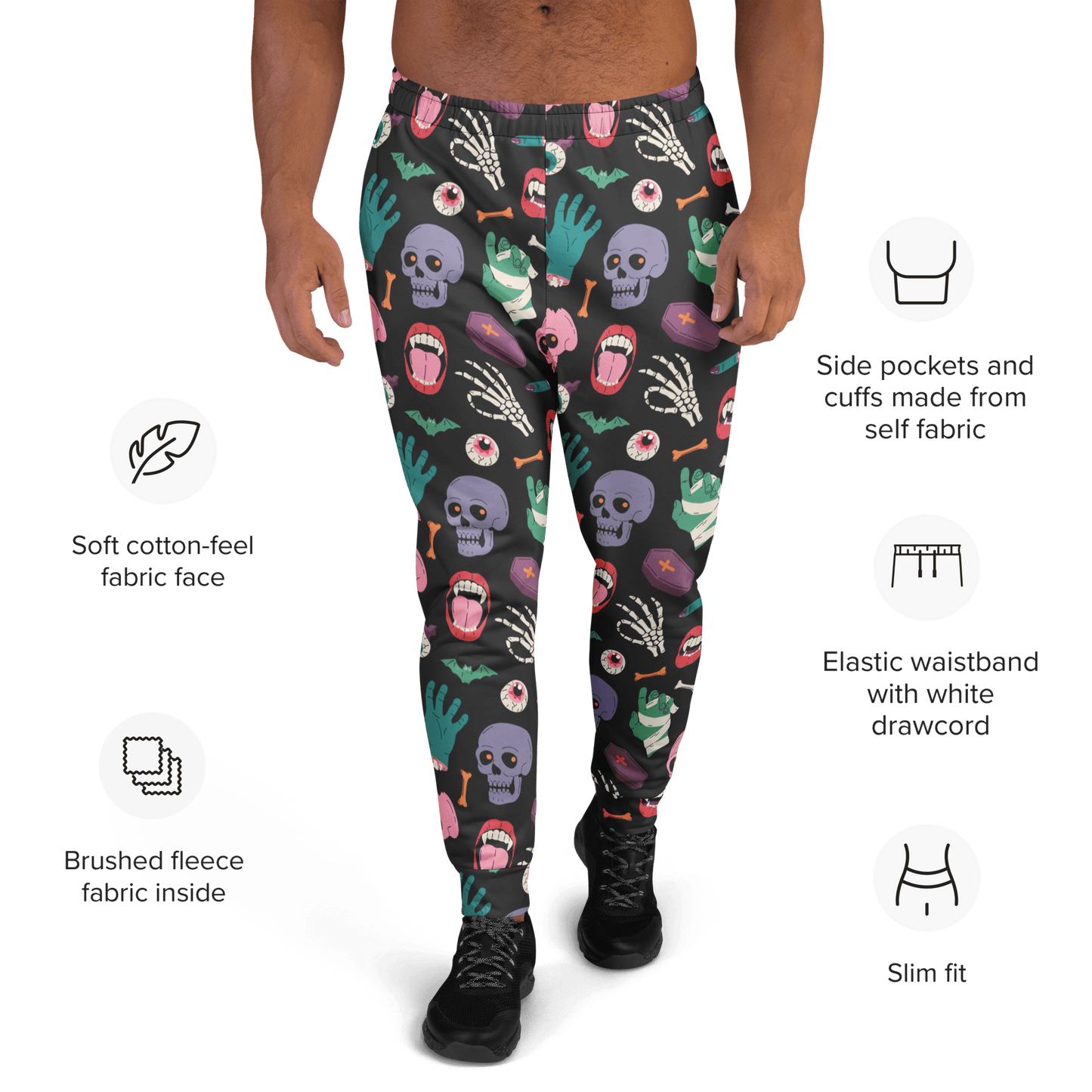 Graveyard Smash Joggers Goth Cloth Co.