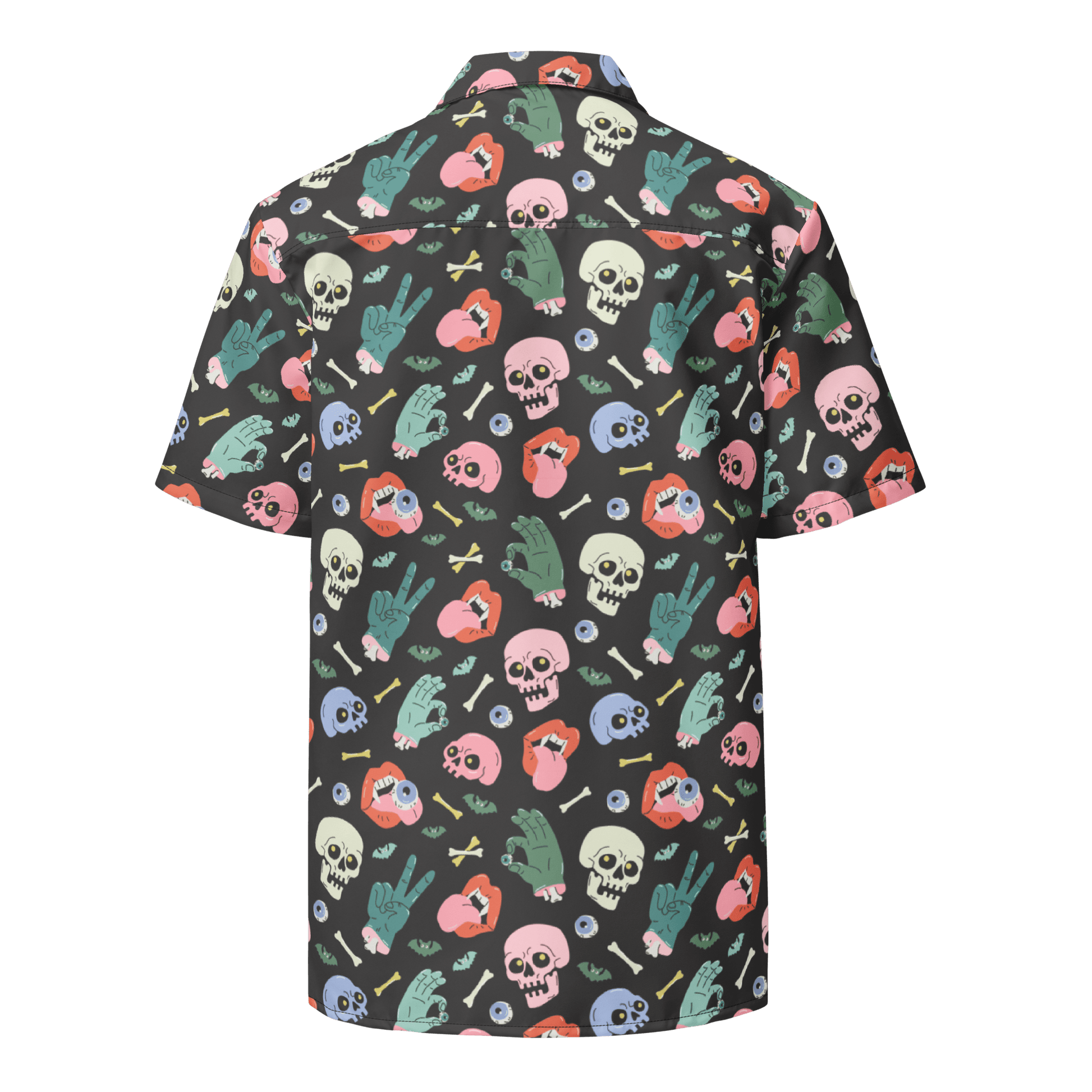 Graveyard Smash Unisex Button Up Shirt Goth Cloth Co.