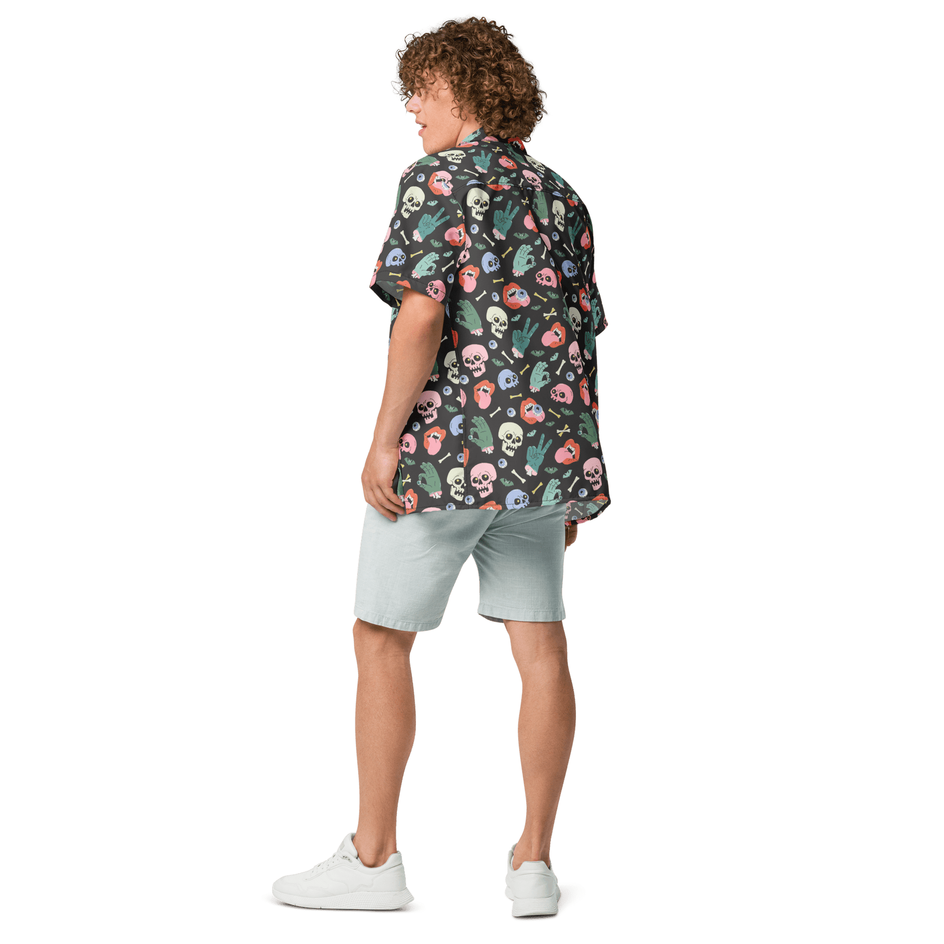 Graveyard Smash Unisex Button Up Shirt Goth Cloth Co.