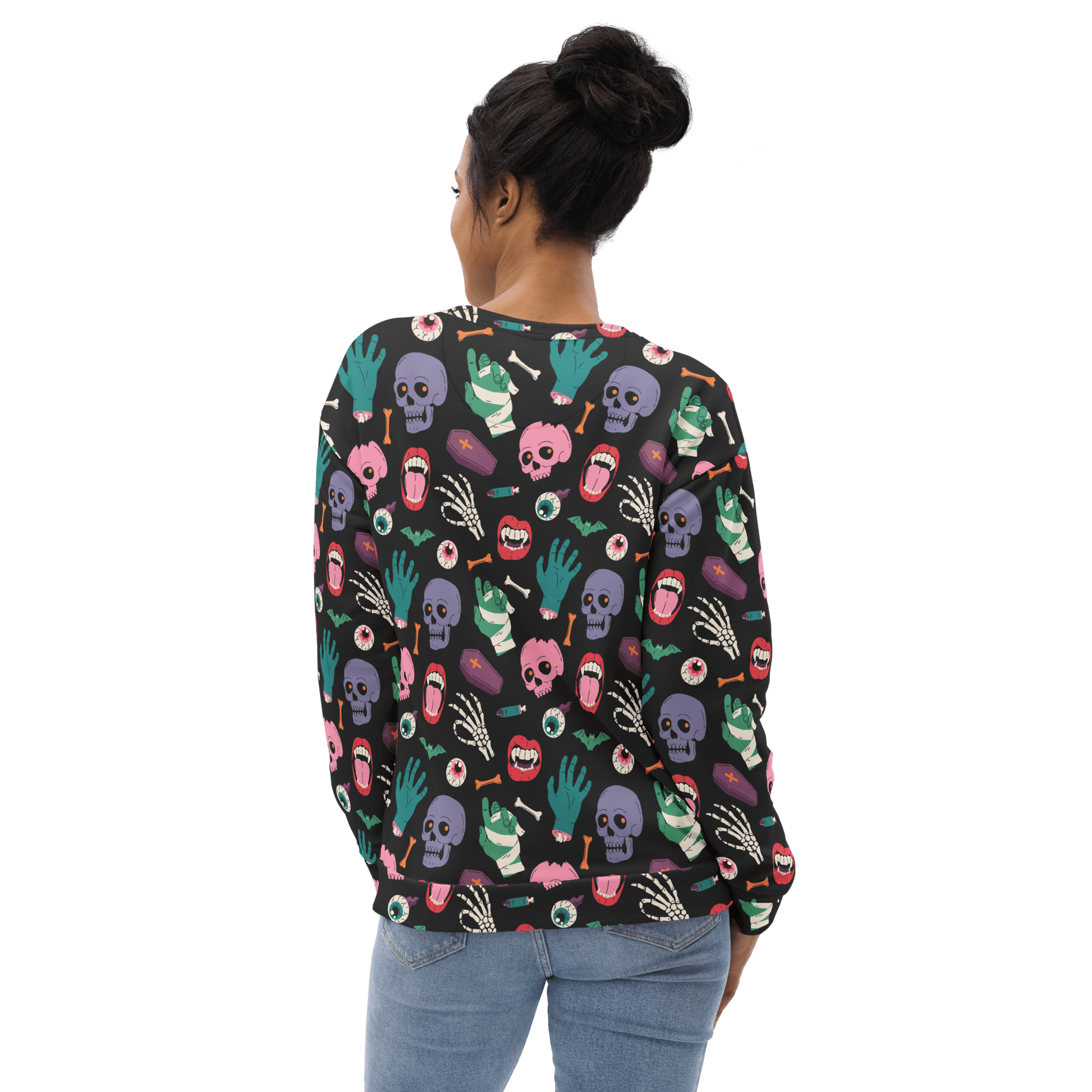 Graveyard Smash Unisex Sweatshirt Goth Cloth Co.
