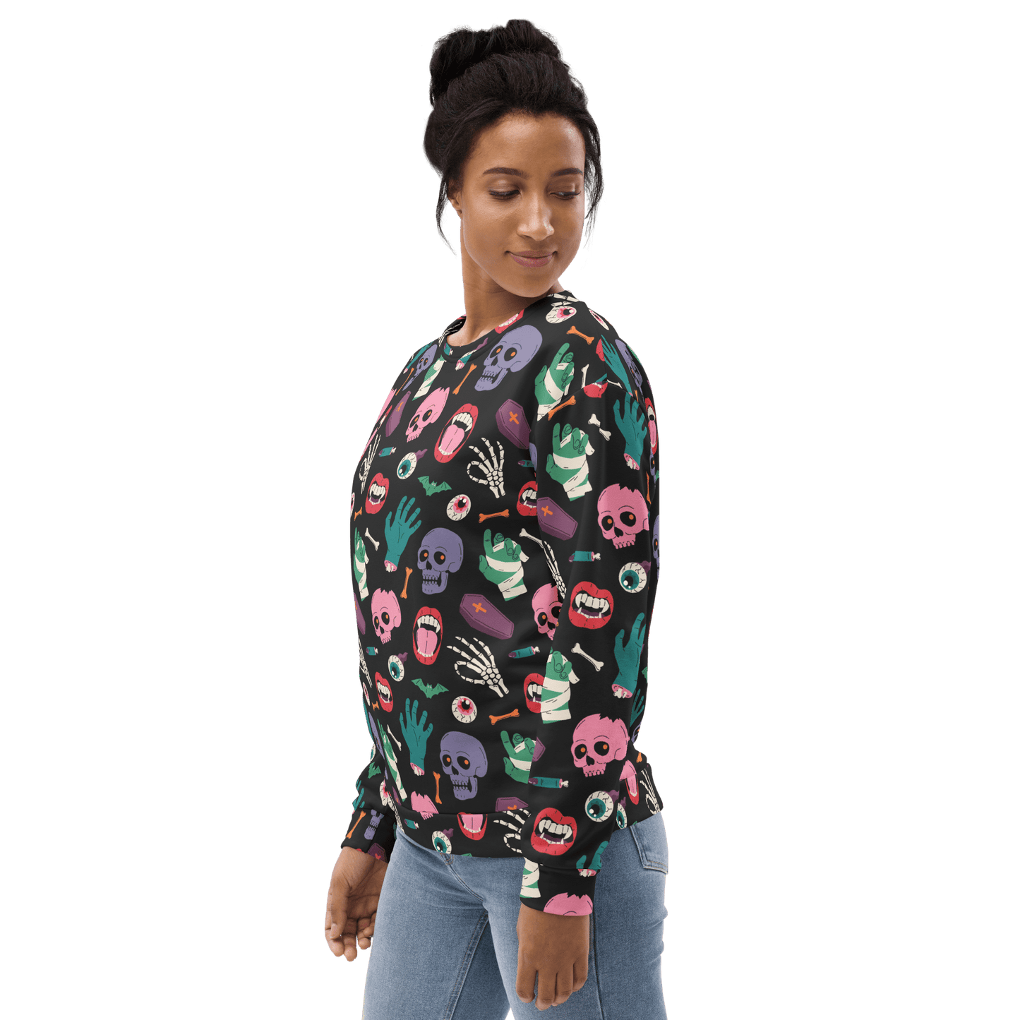 Graveyard Smash Unisex Sweatshirt Goth Cloth Co.