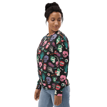 Graveyard Smash Unisex Sweatshirt Goth Cloth Co.