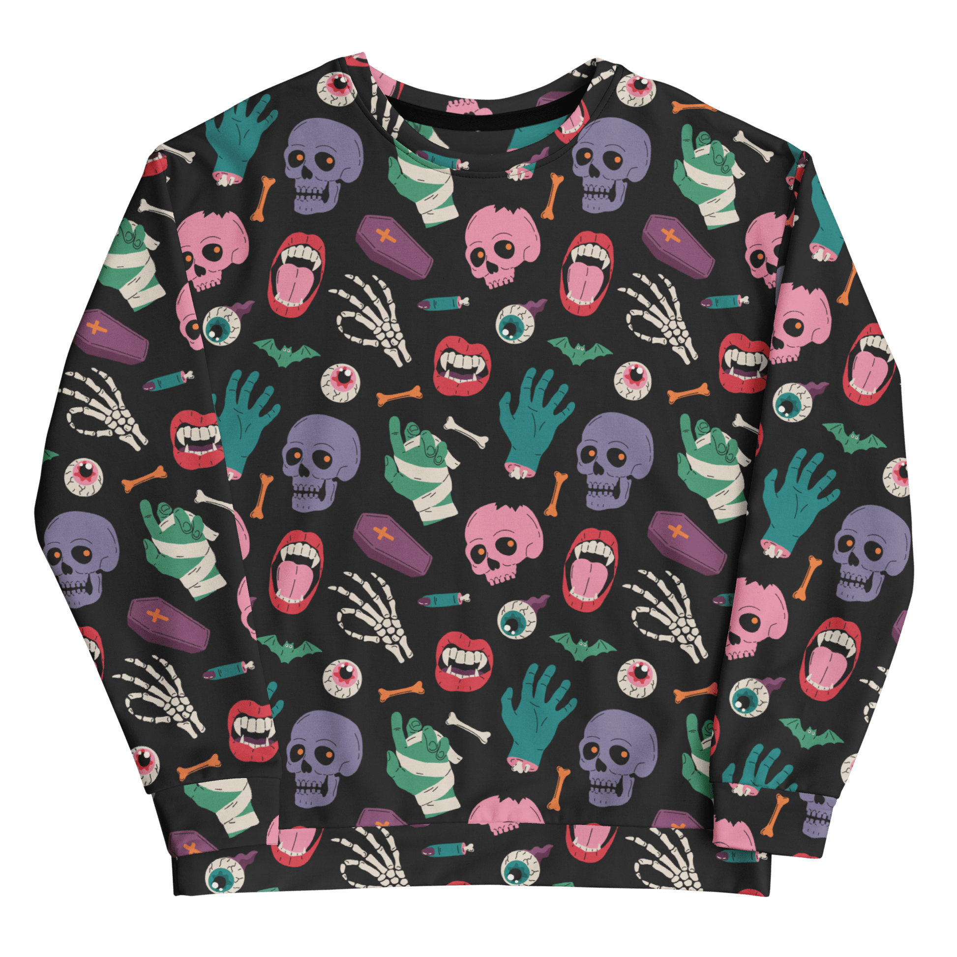 Graveyard Smash Unisex Sweatshirt Goth Cloth Co.