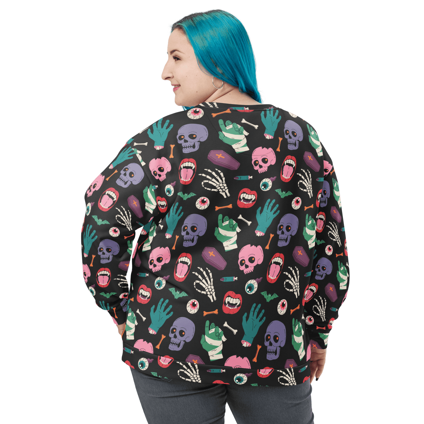 Graveyard Smash Unisex Sweatshirt Goth Cloth Co.