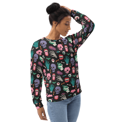 Graveyard Smash Unisex Sweatshirt Goth Cloth Co.