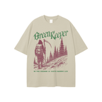 Green Keeper Grim Reaper Cotton Tee Goth Cloth Co.
