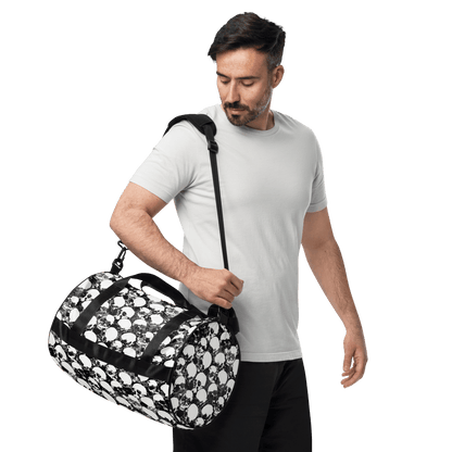 Grunge Skull Gym Bag Goth Cloth Co.