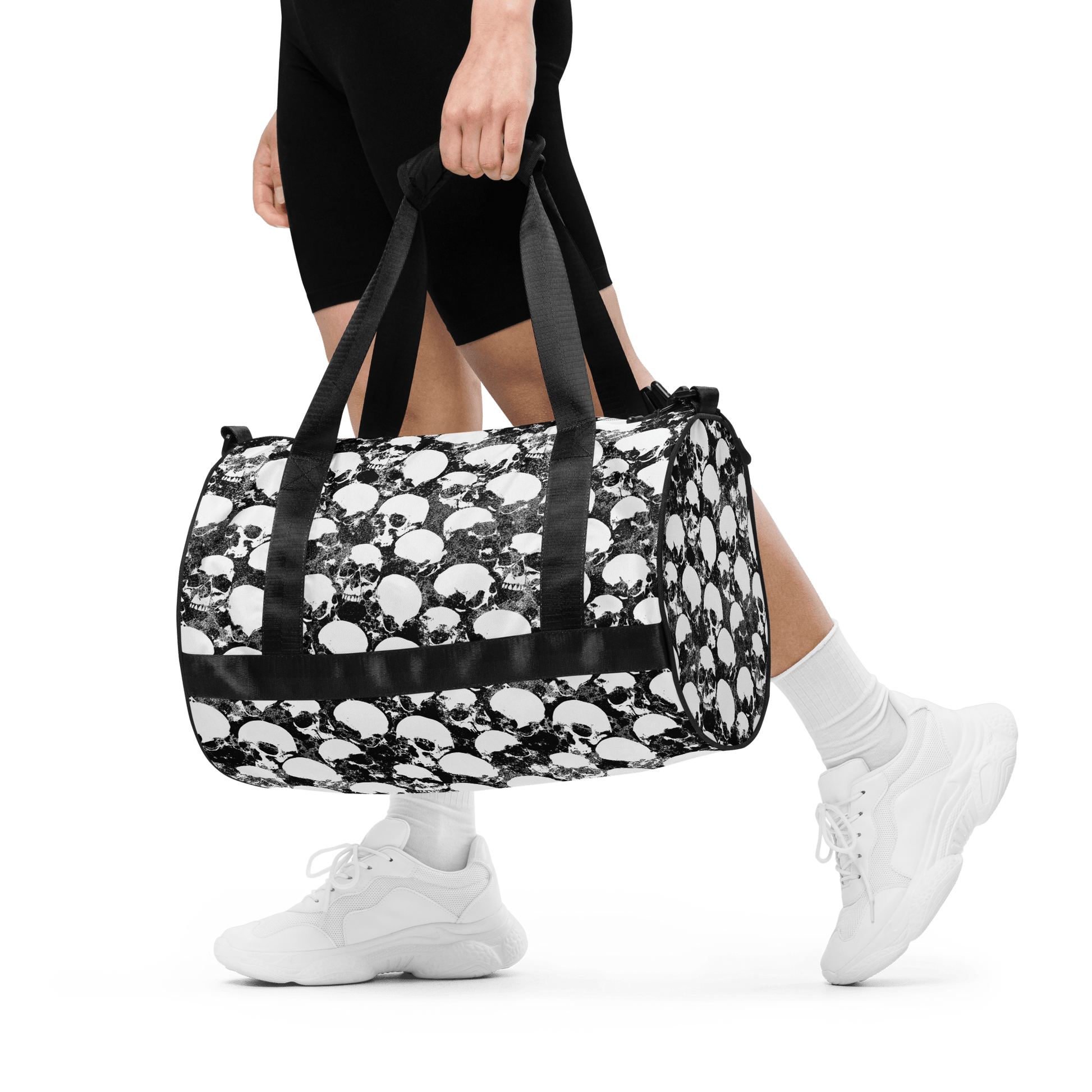 Grunge Skull Gym Bag Goth Cloth Co.