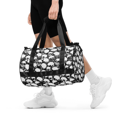 Grunge Skull Gym Bag Goth Cloth Co.