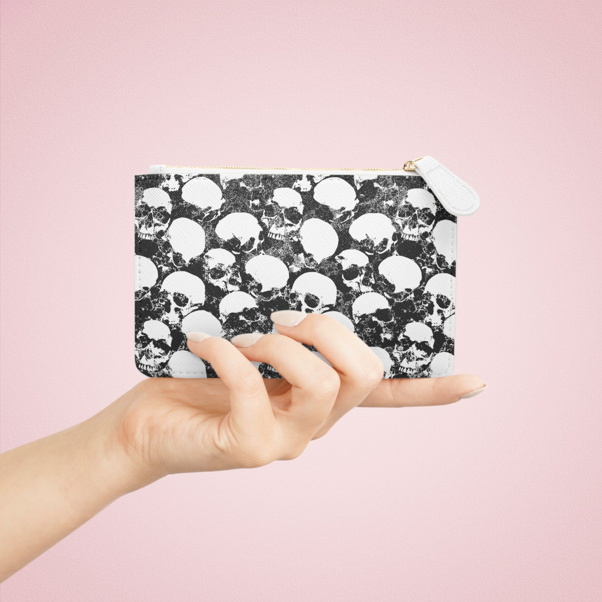 Grunge Skull Mini Clutch Bag Goth Cloth Co.