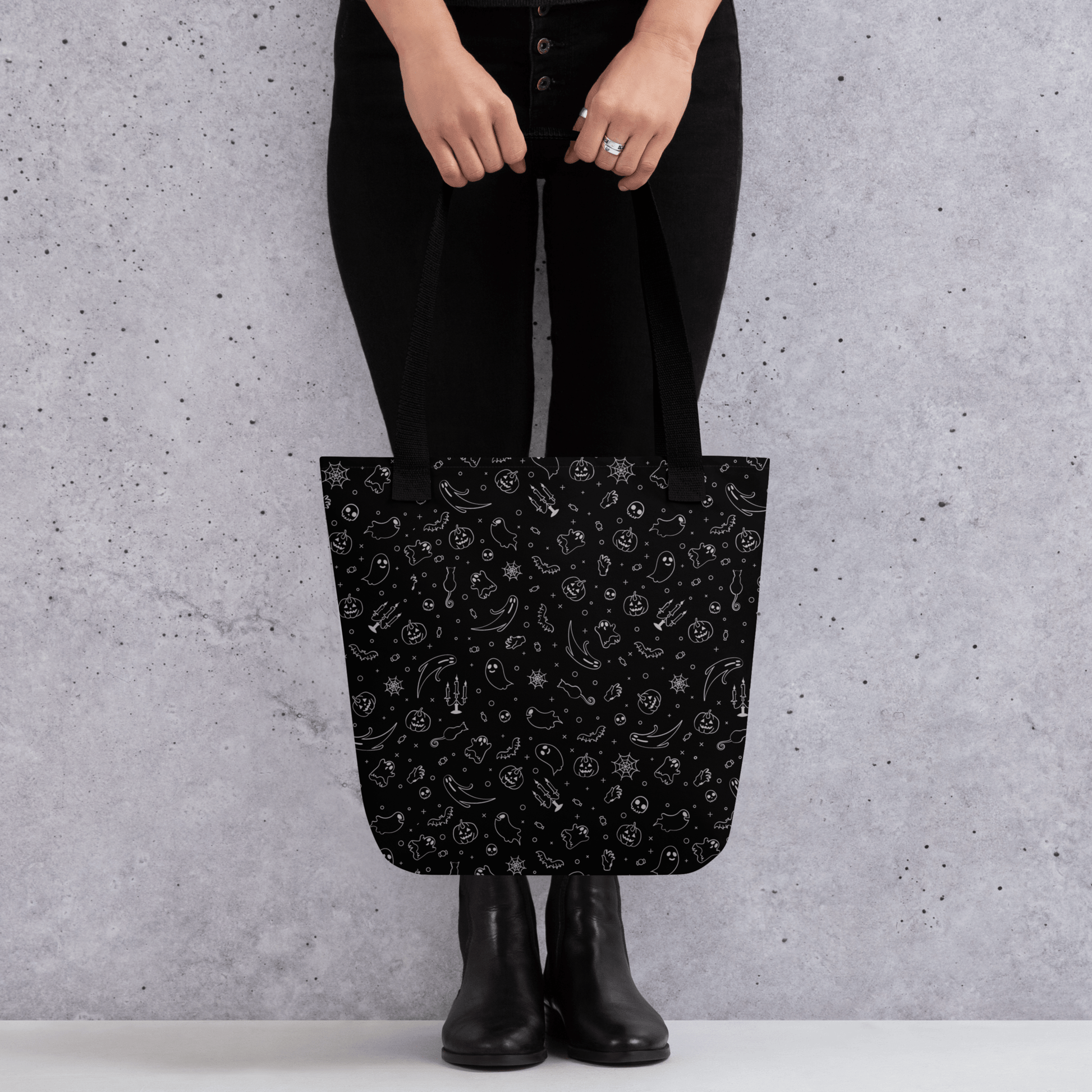 Halloween Hottie Tote Bag Goth Cloth Co.
