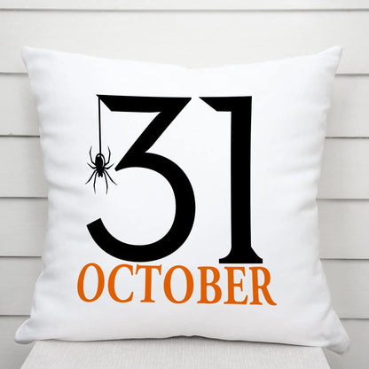 Halloween Pillow, halloween decoration, October 31 throw pillow covers, Spider Joyful Moose